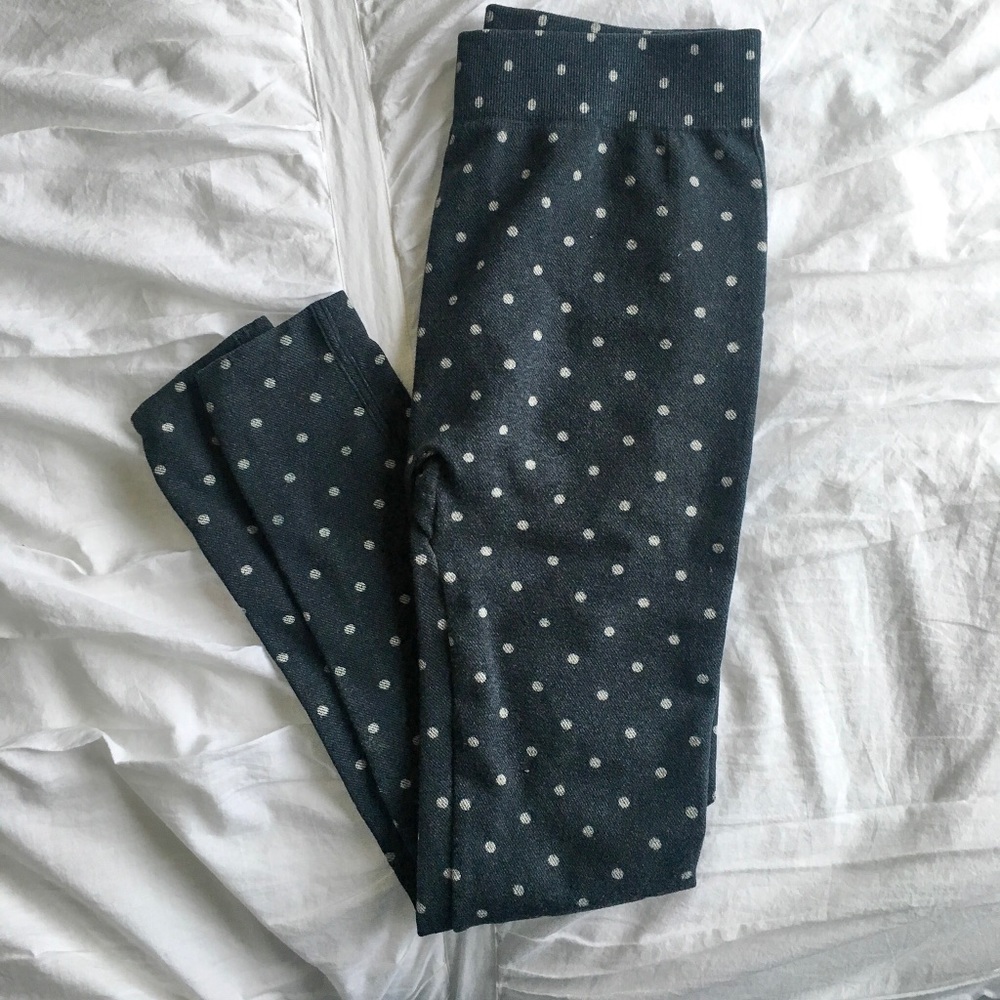 Polka dot leggings